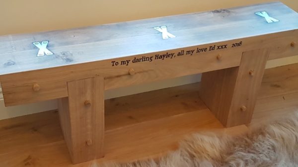 Love Seat Engraved